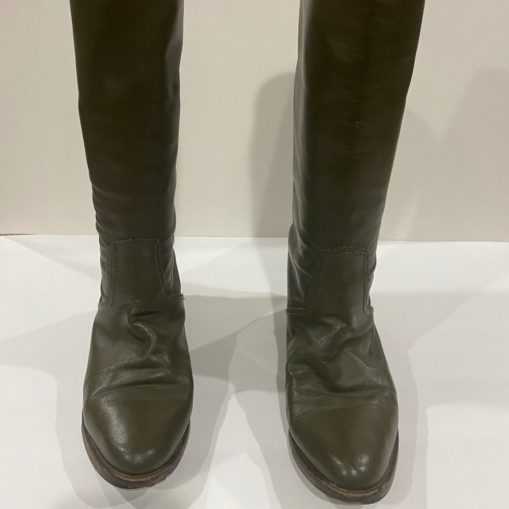 Vintage English Leather Riding Boots